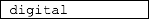 &nbsp;digital